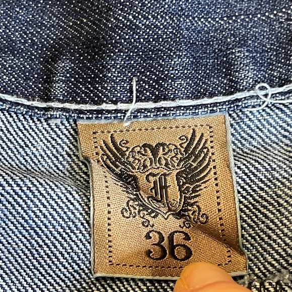 🌸  FUSAI mens distressed denim jeans perfect concert jeans 36 x‎ 30 - Picture 8 of 15